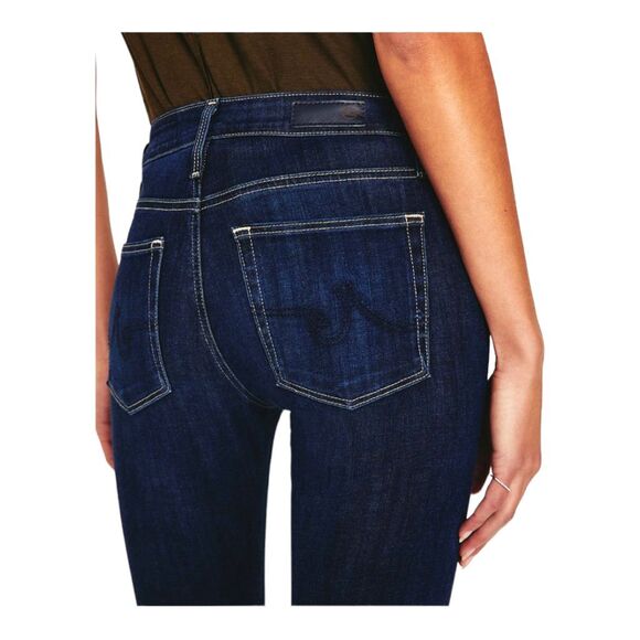 AG Adriano Goldschmied Women'sWillow Extreme Skinny Legging Jeans Black Size 29R - Picture 2 of 16